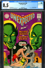Unexpected #106 CGC graded 8.5  Johnny Peril begins
