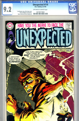 Unexpected #119   CGC graded 9.2 - SOLD!