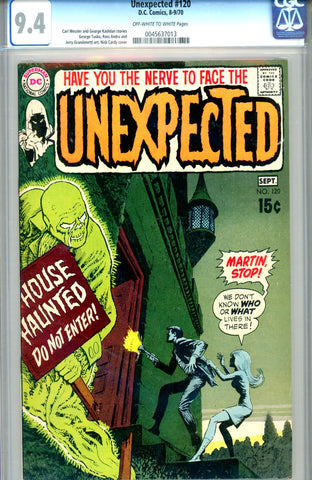 Unexpected #120 CGC graded 9.4 - SOLD!