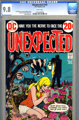 Unexpected #145   CGC graded 9.8 - SOLD