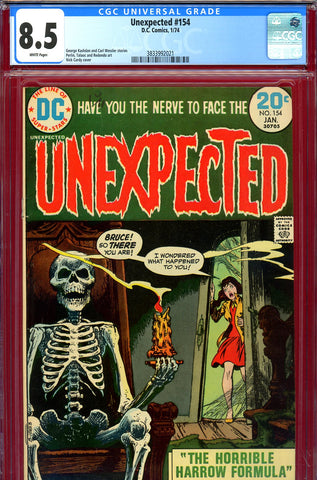 Unexpected #154 CGC graded 8.5 - Nick Cardy cover - SOLD!