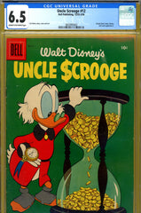 Uncle Scrooge #12 CGC graded 6.5 Barks s/c/a - SOLD!