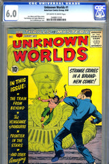 Unknown Worlds #01   CGC graded 6.0 - SOLD!