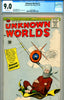Unknown Worlds #03 CGC graded 9.0