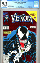 Venom: Lethal Protector #1 CGC graded 9.2 - first Venom in own title SOLD!