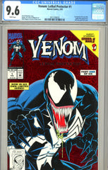 Venom: Lethal Protector #1 CGC graded 9.6 - first Venom in own title SOLD!