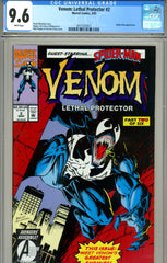 Venom: Lethal Protector #2 CGC graded 9.6 - SOLD!