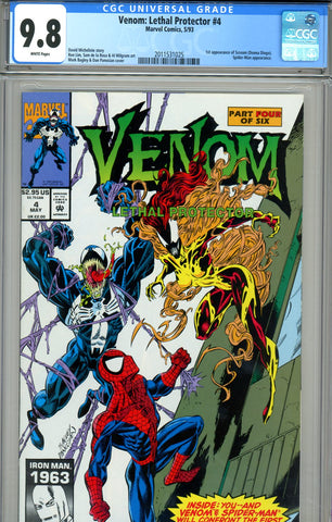 Venom: Lethal Protector #4 CGC graded 9.8 - first Scream SOLD!