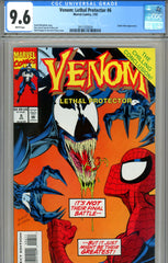 Venom: Lethal Protector #6 CGC graded 9.6 - last issue - SOLD!