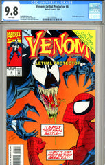 Venom: Lethal Protector #6 CGC graded 9.8 HIGHEST GRADED SOLD!