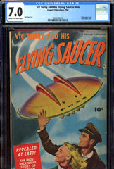 Vic Torry and His Flying Saucer #nn CGC graded 7.0 Fawcett