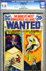 Wanted, the World's Most Dangerous Villains #7   CGC graded 9.8 HG - SOLD!