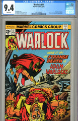 Warlock #11 CGC graded 9.4 "death" of Warlock SOLD!
