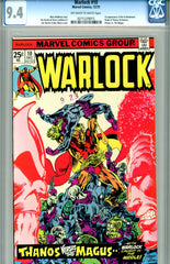 Warlock #10  CGC graded 9.4 - SOLD!
