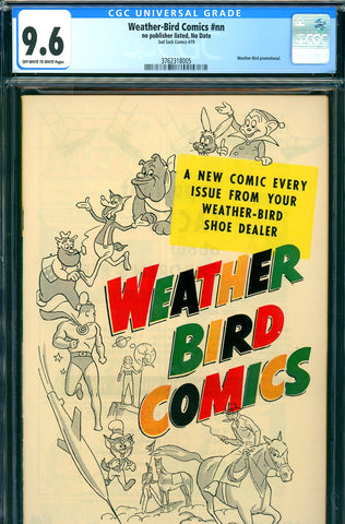 Weather-Bird Comics #nn CGC 9.6  promotional copy