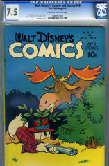 Walt Disney's Comics and Stories #068   CGC graded 7.5 - Donald Duck - 1946 - SOLD!