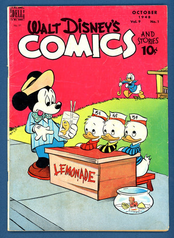 Walt Disney's Comics and Stories #097   FINE-   1948