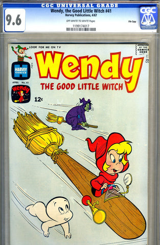 Wendy, the Good Little Witch #41   CGC graded 9.6 SOLD!