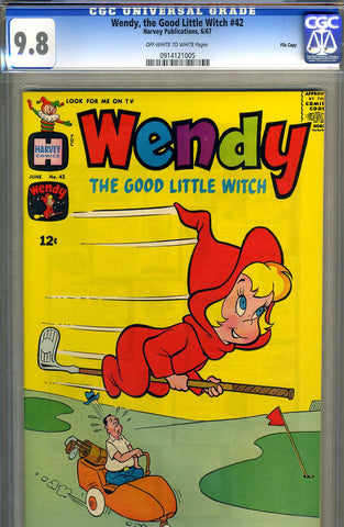 Wendy, the Good Little Witch #42   CGC graded 9.8 - HIGHEST GRADED - SOLD!
