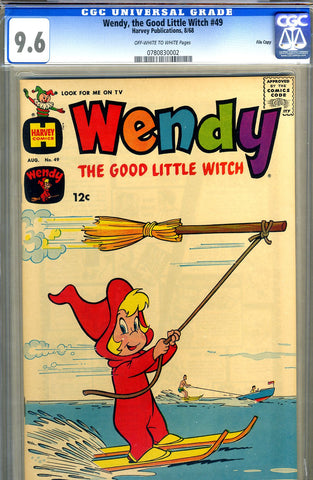 Wendy, the Good Little Witch #49   CGC graded 9.6 SOLD!