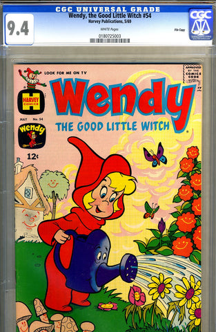 Wendy, the Good Little Witch #54   CGC graded 9.4 - SOLD!