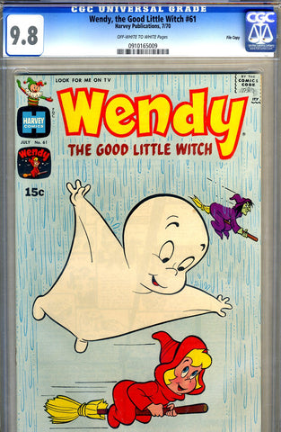 Wendy, the Good Little Witch #61   CGC graded 9.8 - HIGHEST GRADED - SOLD!