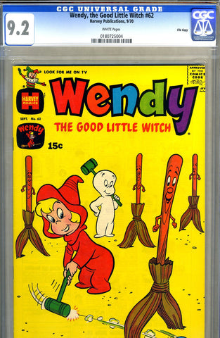 Wendy, the Good Little Witch #62   CGC graded 9.2 SOLD!