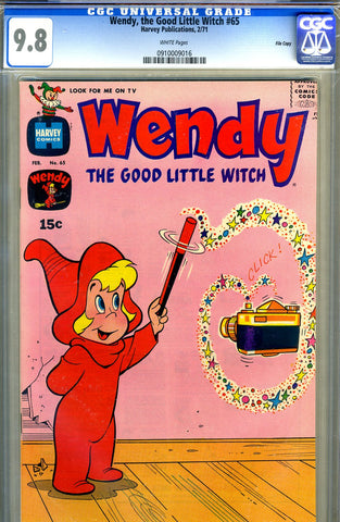 Wendy, the Good Little Witch #65   CGC graded 9.8 - HIGHEST GRADED - SOLD!