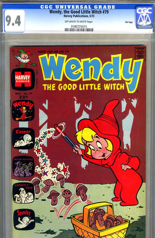 Wendy, the Good Little Witch #79   CGC graded 9.4 SOLD!