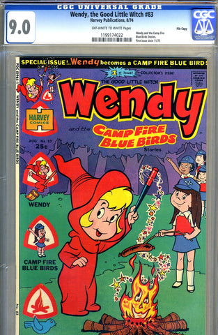 Wendy, the Good Little Witch #83   CGC graded 9.0 - SOLD!
