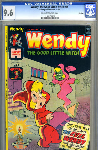 Wendy, the Good Little Witch #85   CGC graded 9.6 SOLD!