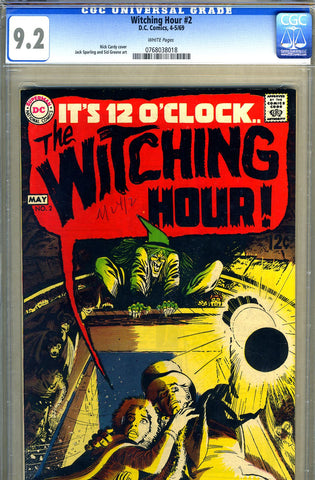 Witching Hour #2   CGC graded 9.2 - white pages - SOLD!