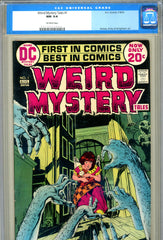 Weird Mystery Tales #1 CGC graded 9.4  Wrightson art - 1st Destiny - SOLD!
