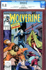 Wolverine #004 CGC graded 9.8 Bloodsport and Roughouse 1st app.