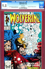 Wolverine #019 CGC graded 9.8 - HIGHEST GRADED John Byrne cover/art