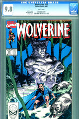 Wolverine #025 CGC graded 9.8 - HIGHEST GRADED Jim Lee cover