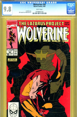 Wolverine #030 CGC graded 9.8 - HIGHEST GRADED Karma appearance - SOLD!