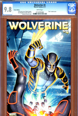 Wolverine (2010) #4 CGC graded 9.8  Variant Edition  "Tron" Variant cover