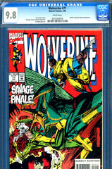 Wolverine #071 CGC graded 9.8 - HIGHEST GRADED Sauron cover/story