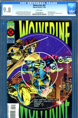 Wolverine #087 CGC graded 9.8 - HIGHEST GRADED Gambit appearance - SOLD!