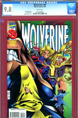 Wolverine #099 CGC graded 9.8 - HIGHEST GRADED Adam Kubert cover - SOLD!