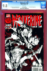 Wolverine #109 CGC graded 9.8 - HIGHEST GRADED Yukio and Amiko appearance