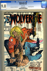 Wolverine #10   CGC graded 9.8 - first battle w/Sabretooth - SOLD!