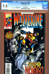 Wolverine #129 CGC graded 9.8 -  Wendigo cover and story HIGHEST GRADED