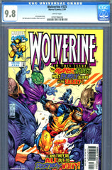Wolverine #135 CGC graded 9.8 -  Erik Larsen story HIGHEST GRADED