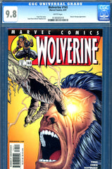 Wolverine #165 CGC graded 9.8 - HIGHEST GRADED injury to eye cover - SOLD!