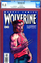 Wolverine #167 CGC graded 9.8 - HIGHEST GRADED BWSmith cover - SOLD!