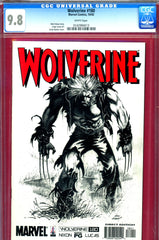 Wolverine #180 CGC graded 9.8 - Andy Kubert cover  HIGHEST GRADED