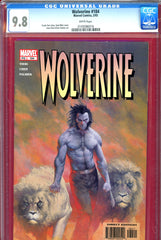 Wolverine #184 CGC graded 9.8 - HIGHEST GRADED  Ribic cover