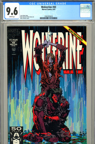 Wolverine #043 CGC graded 9.6 - Silvestri cover